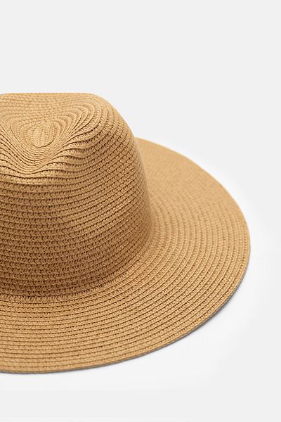 mathilda store Women's Beige Natural Straw Hat