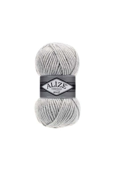 Alize Alize Superlana Maxi Yarn, Color No. 208, 3 Spools
