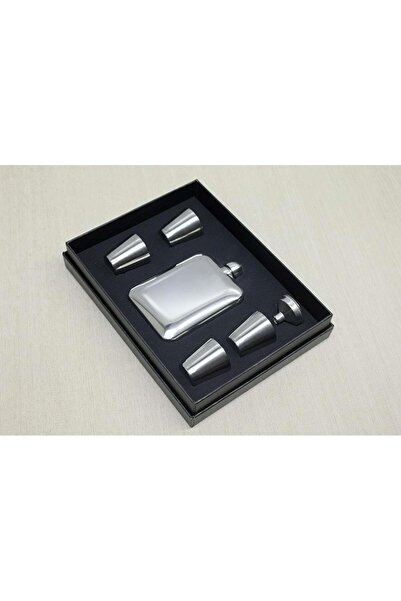 ASGEACR 4 Shot Glass Flask Set