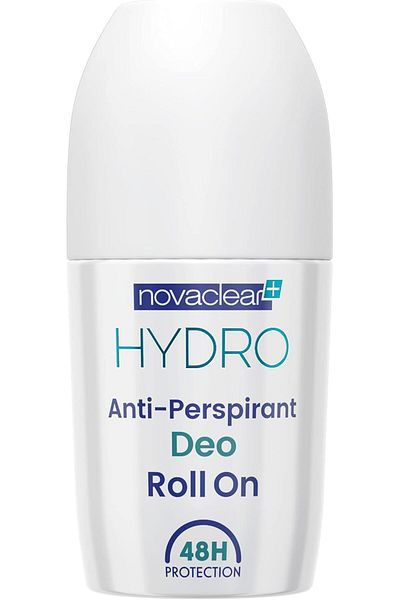 Novaclear Hydro Anti-Perspirant Deo Roll-On – 48H Sweat & Odour Control with Hyaluronic Acid & Alo