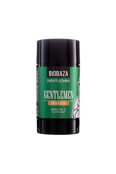 Biobazam Aluminum-free Deodorant Stick, With Green Tea Extract, For Men, Gentlemen, Biobaza, 50 ml