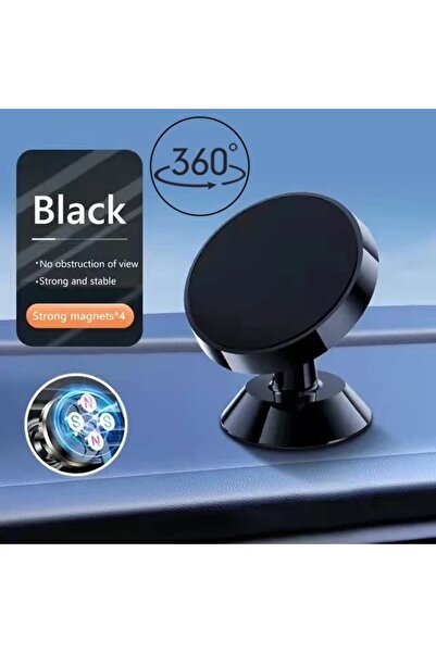 Choice Black-Rotate Magnetic Car Phone Holder Universal Car Phone Stand for i...