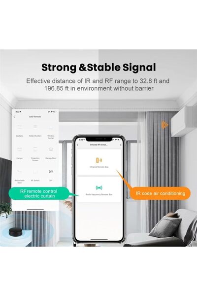 Generic UanTii Tuya Smart IR RF Remote Control WiFi Universal Remote Controller, Smart AC Controller, Suppor