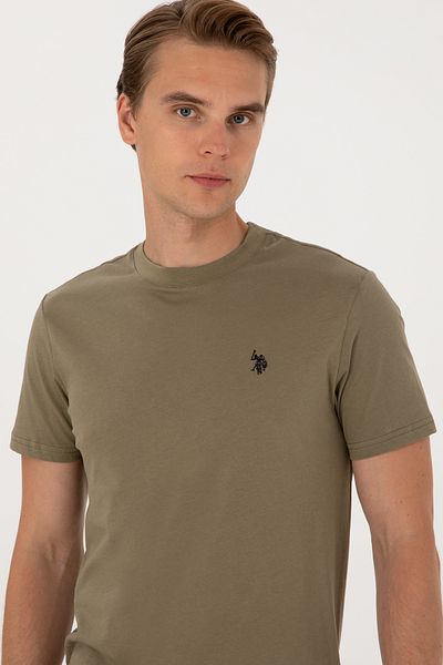 U.S. Polo Assn. Мъжка тениска с кръгло деколте от норка, стандартна кройка, 50298015-VR052