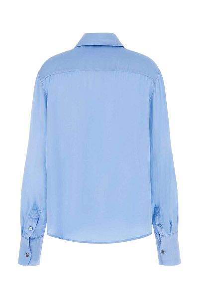 Guess Cămașă slim fit pentru femei Iris din amestec de mătase