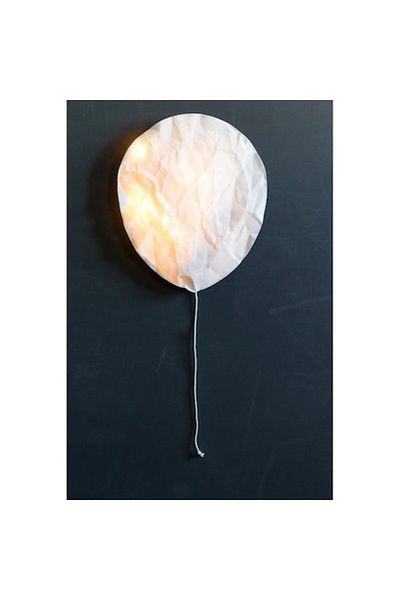 indiggo Lampă pentru copii, Indiggo, albă, 26x22cm, șnur de bumbac 35cm