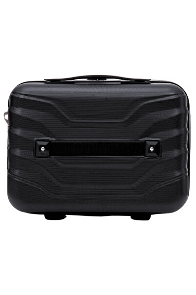 wings Valiză mică de mână Peafowl din ABS - Neagră