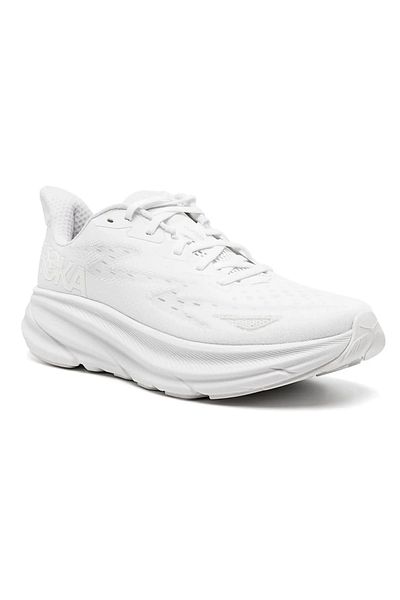 hoka Clifton 9 Unisex Sneakers - Chunky Sole, Perforated Design, Gym & Casual Shoes