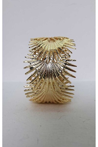 BYP Atelier أساور أجنحة الرياح باللون الذهبي