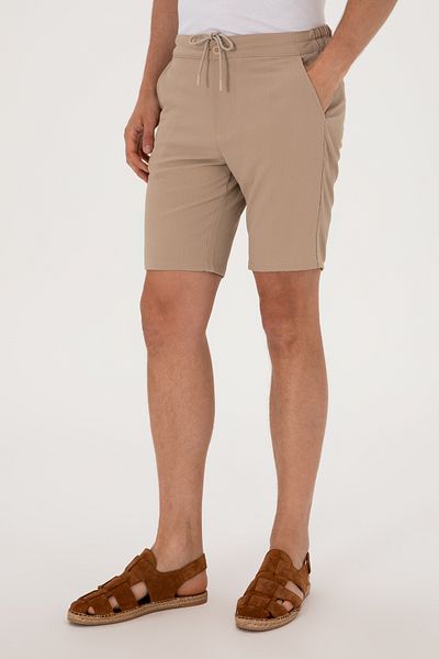 U.S. Polo Assn. Men's Beige Woven Shorts 50300420-Vr011