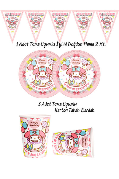 snowparty Farfurie tematică, ceașcă, steag cu franjuri, ornamente pentru ziua de naștere