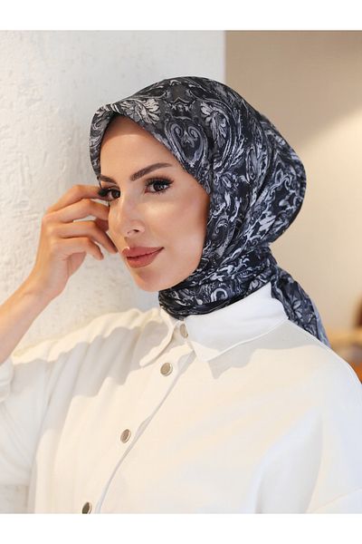 efdal şal eşarp Eșarfă din bumbac importat cu model Flora