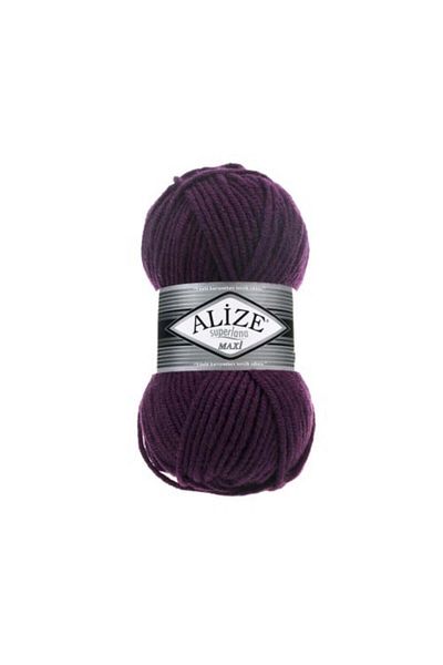 Alize Alize Superlana Maxi Yarn, Color No. 111, 3 Spools