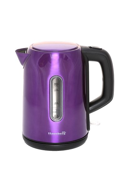 Hausberg Cana fierbator Hausberg HB-3608Mv, 2200 W, 1.7 l, Inox, MOV