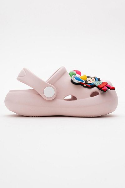 CCWAY AYAKKABI Children's Accessory Sabo Slippers 22-25 Powder