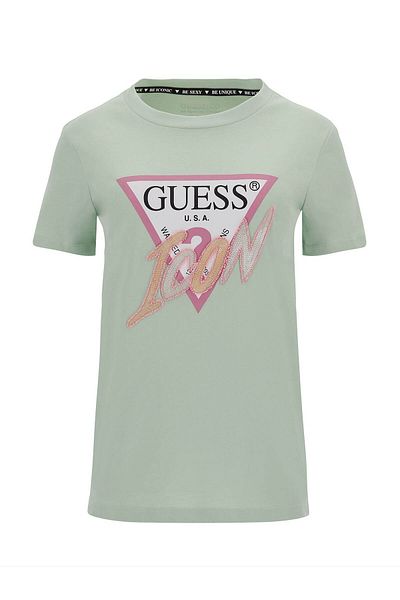 Guess Ss Cn Icon Women's Regular Fit T-Shirt