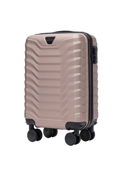 wings Bagaj de cabină Peafowl XS Champagne - Auriu, ABS, Încuietoare, 28L