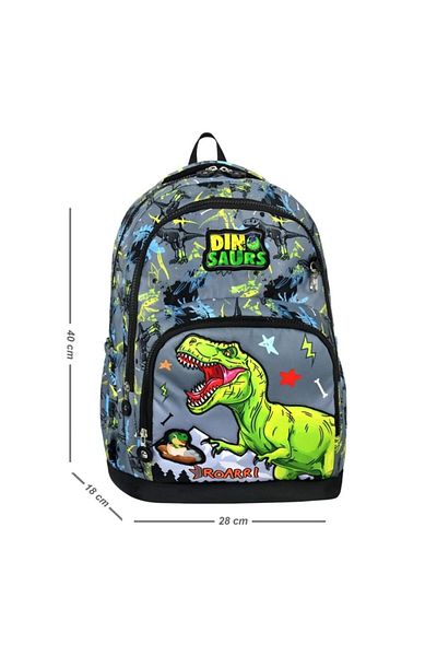 great bags Rucsac ortopedic impermeabil pentru baieti pentru scoala primara Nutritie termica + Suport stilou + Breloc