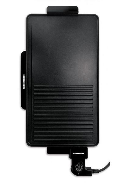 Heinner HEINNER HEG-F2000GT electric grill, adjustable thermostat, cooking plate 49x27 cm