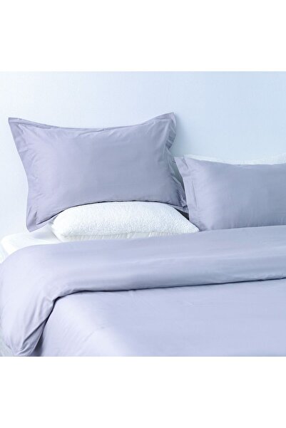 Danube Home Bliss 3 Pc Cotton King Duvet Cover Set-Grey-220x230 cm, 50x75 cm | 100% Cotton-144 Thread Count