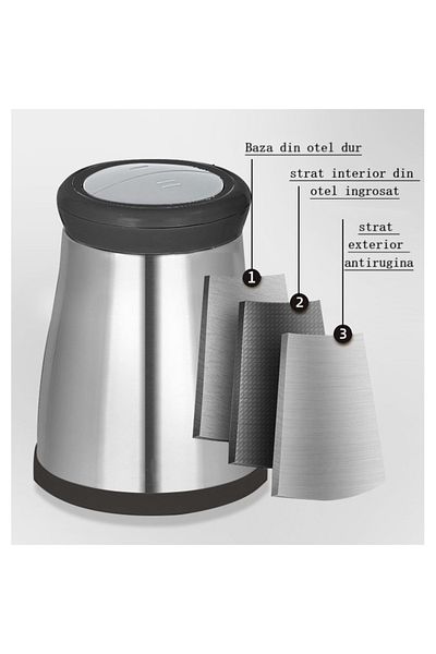 DAR Aparat Pentru Tocat Legume 44-1 din Inox 2 litri
