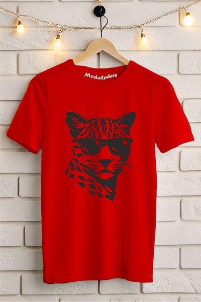 ModaSphere Tiger Printed Unisex Oversize T-Shirt