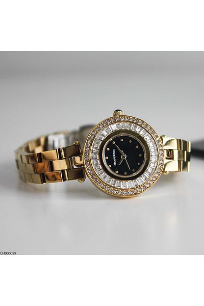 Chaperone Cp000059 Women's Wrist Watch with Steel Band