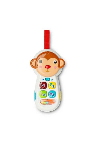 TOYZ Monkey Phone Educational Toy, 18 Months+, Multicolor