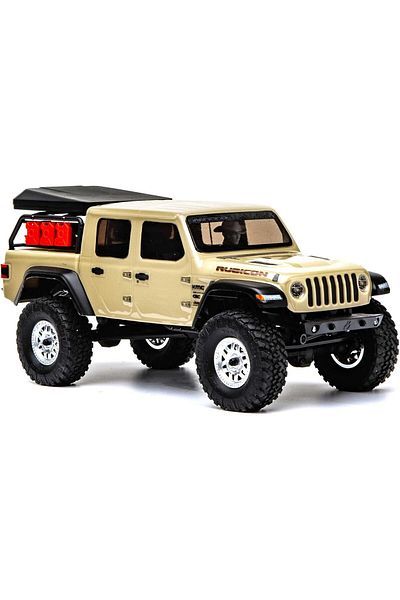 AXIAL RC Truck 1/24 SCX24 Jeep JT Gladiator 4WD Rock Crawler Beige, AXI00005T1