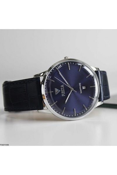 Fiesta Fs601048 Men's Wrist Watch with Leather Band