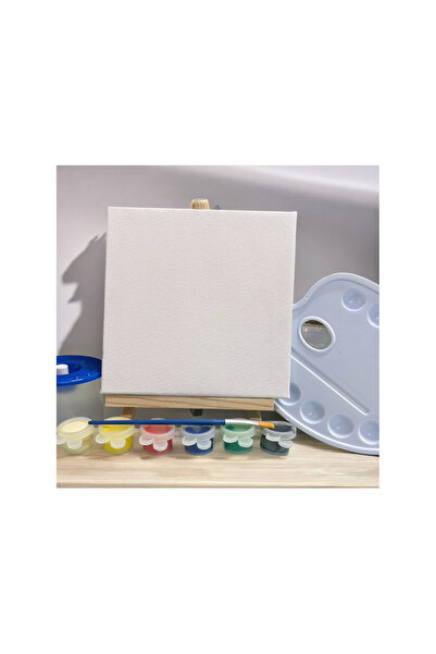 mika house Tuval boyama Mini canvas boyama seti çocuk etkinlikleri