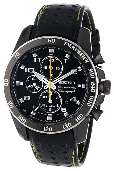 Seiko Analog Black Dial Men's Watch-SNAE67