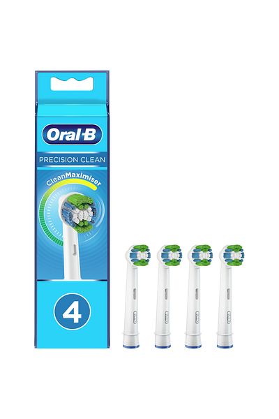 Oral-B Rezerve pentru periuța de dinți electrică Oral-B Precision Clean, tehnologie CleanMaximiser, 4 buc.