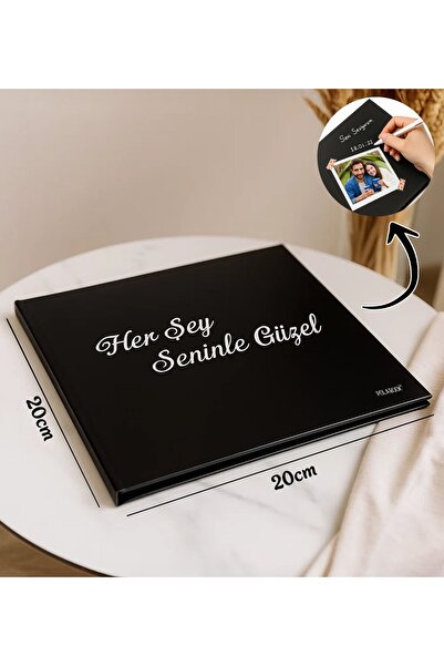 Bk Gift Her Şey Seninle Güzel Kendin Yap Anı Defteri, Arkadaşa Hediye, Sevgil...