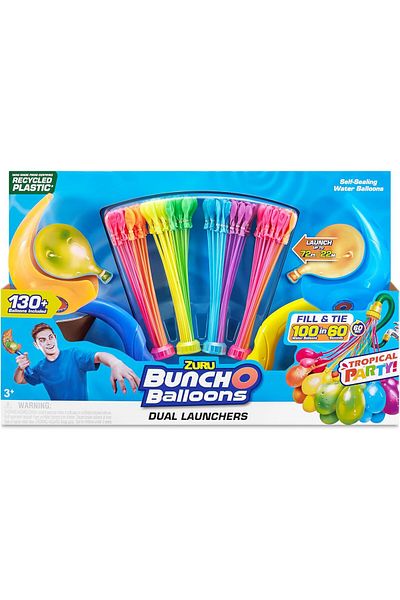 Zuru Bunch O Balloons Tropical Party Launcher - 130+ Ballons