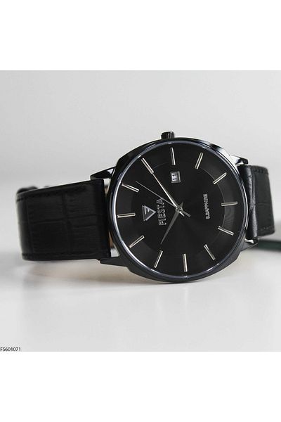 Fiesta Fs601071 Men's Wrist Watch with Leather Band