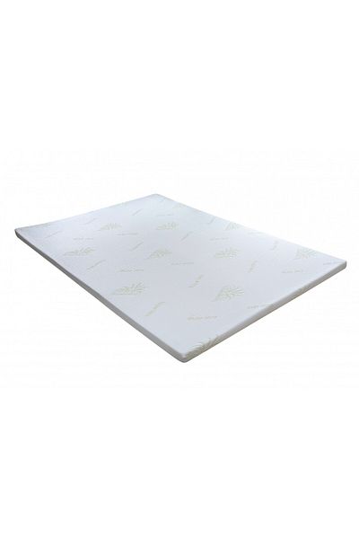 Green Future mattress topper, Aloe Vera 7 comfort zones 90x200 cm, H 5 cm