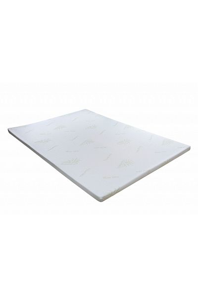 Green Future Mattress Topper, Aloe Vera 7 Comfort Zones 120x200 Cm, H 5 Cm