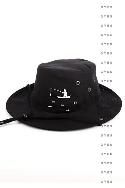 GYES Safari Fisherman Printed Hat Unisex Foldable Standard Size