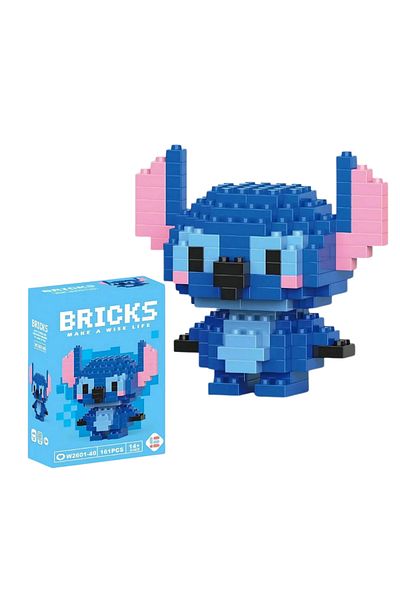 Toum Stitch Bricks Small Particle 3D Puzzle Lego Desktop Decoration