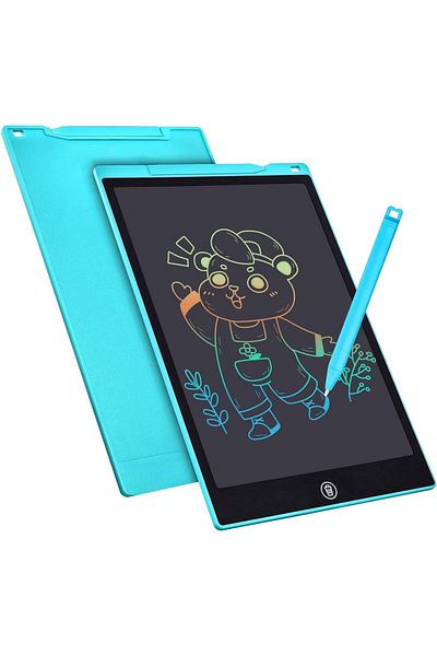 OEM LCD writing and drawing tablet for children, Electronic, 12 inch, Blue