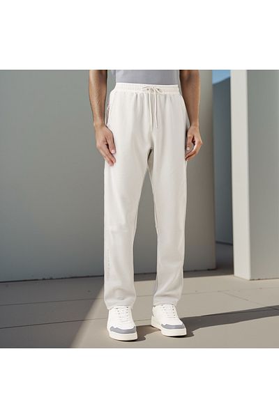Kappa Logo Detail Pants with Drawstring Closure and Pockets