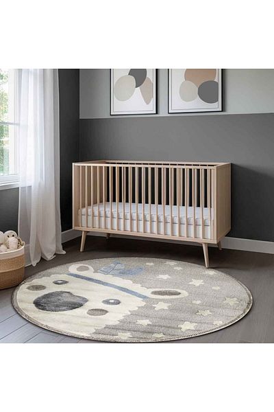 Alkaffary Al-Qafari - Lavita Children's Carpet, Cream-Beige