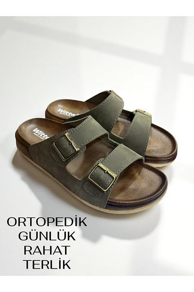 Cozi company Παντόφλες Orthopedic Comfortable and Lightweight Buckle 4 εποχών