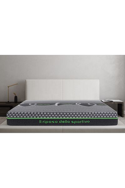 Green Future Saltea ortopedică, Green Future, Active Relax Cool Memory 7 Zone de confort, 180x200 cm, Î 21 cm