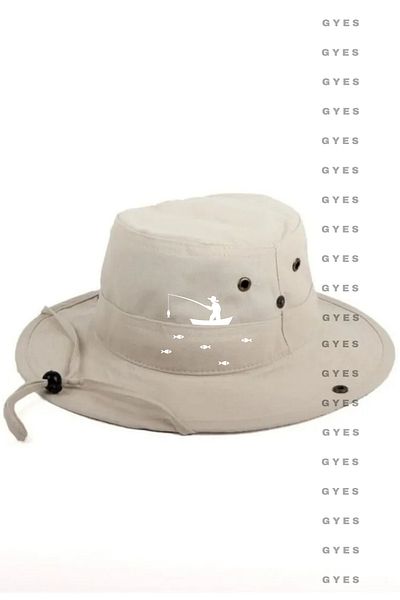GYES Safari Fisherman Printed Hat Unisex Foldable Standard Size
