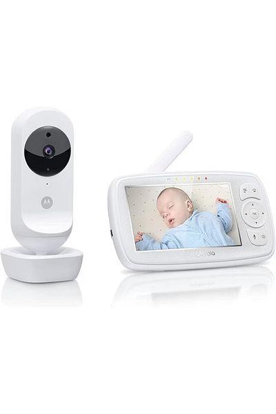 Motorola Baby Monitor, Nursery Ease 44 Connect, With Hubble App And Night Vision, Wi-fi, 4.3 Inches