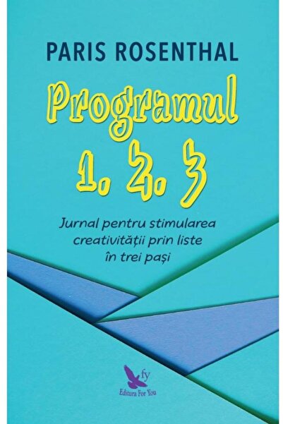 Editura For You Programul 1, 2, 3. Jurnal pentru stimularea creati