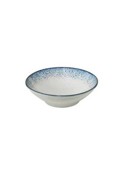 Kütahya Starry Dreams Dishwasher Safe Porcelain Round Bowl Blue and White 24cm