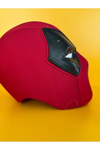 Hismet Deadpool Maskesi Mıknatıslı Plastik Maske Giyilebilir Gerçekçi Maske
